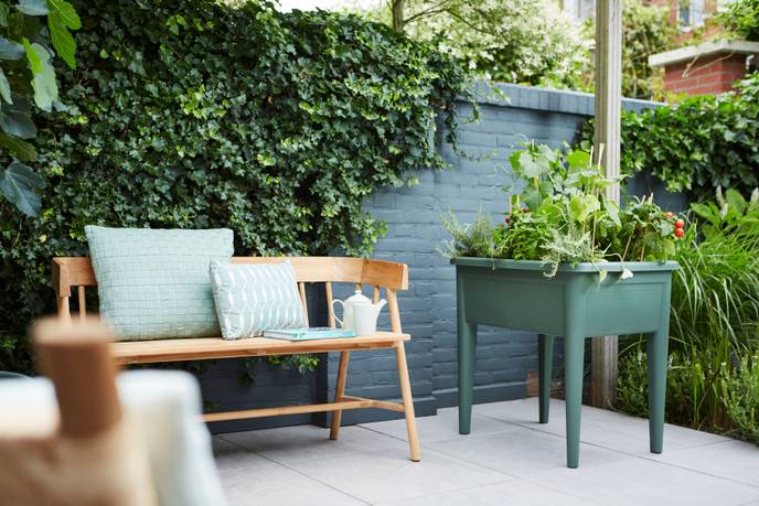 green basics kweektafel super xxl blad groen